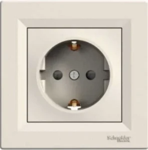 SCHNEIDER ASFORA SOCKET B/A Z/K CREAM