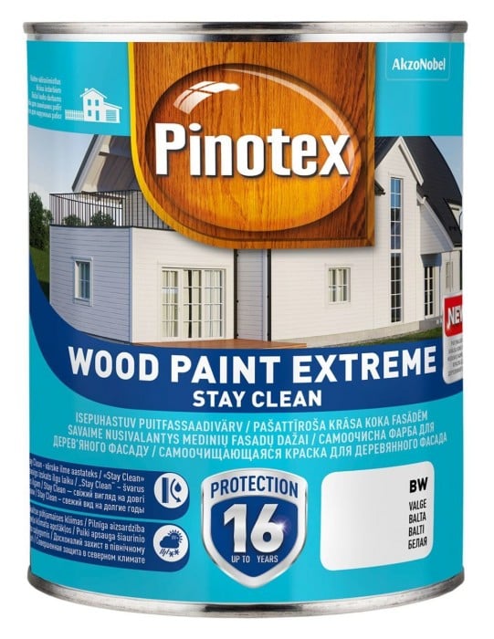 KRĀSA PINOTEX WOODPAINT EXTREME BW 2.5L