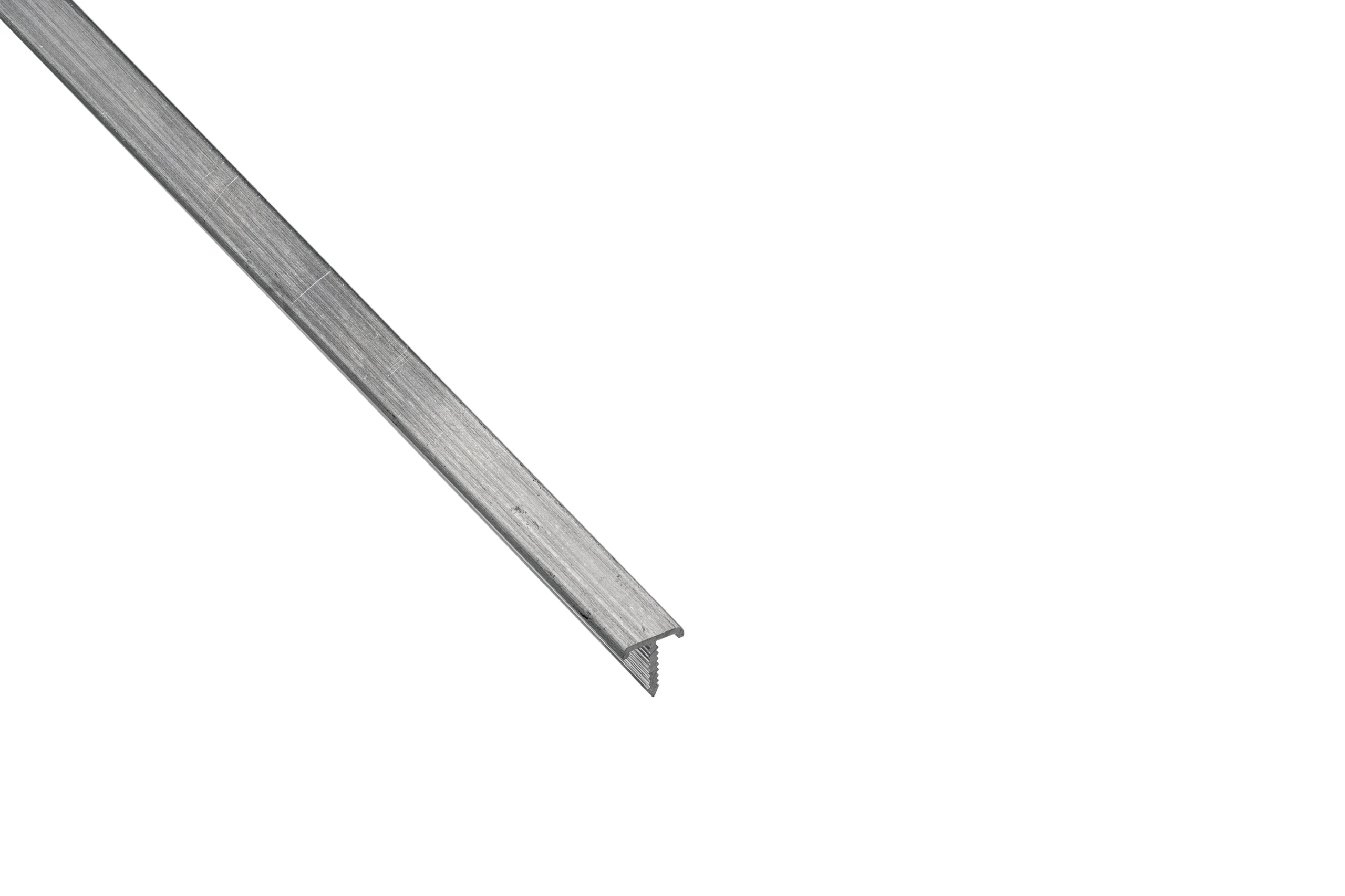 ALUMINUM LIST T 12MM/2.5M MIL FIN NAT MAT