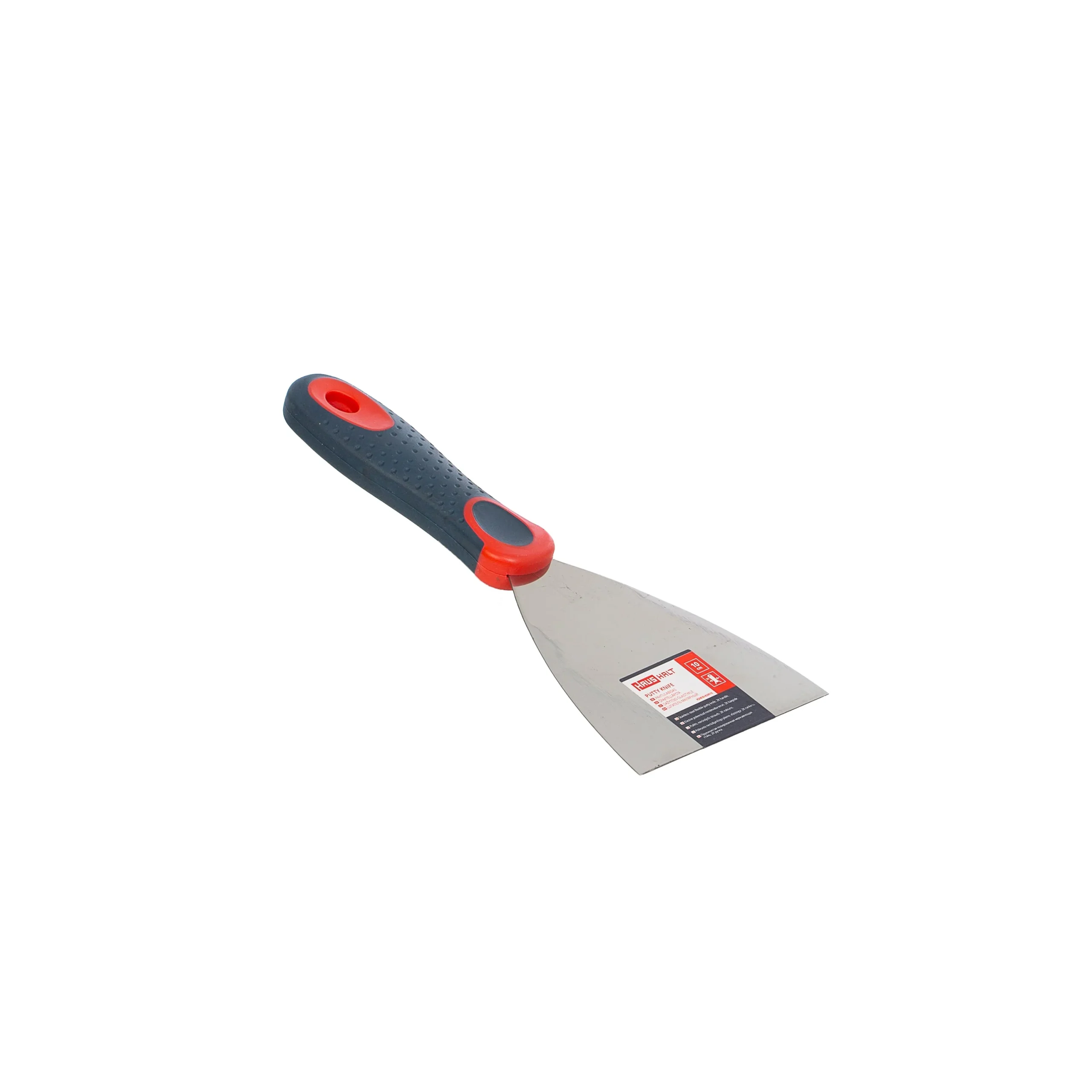 PAINT SPATULA 10 CM WITH 2 COMP. HAND.