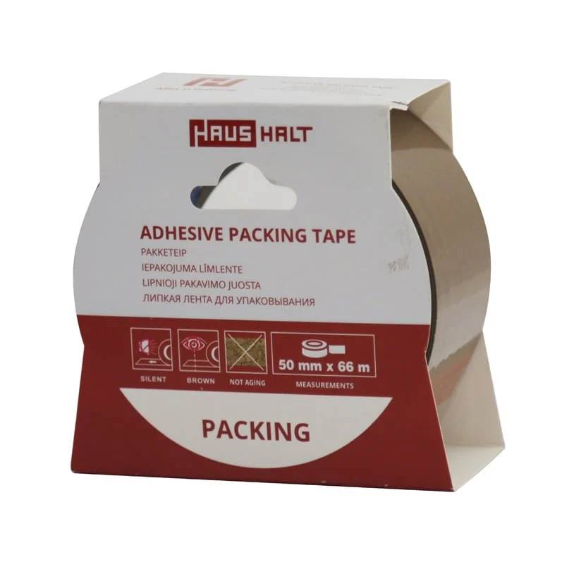 ADHESIVE TAPE PACKAGING HAUSHALT 50MM 66M