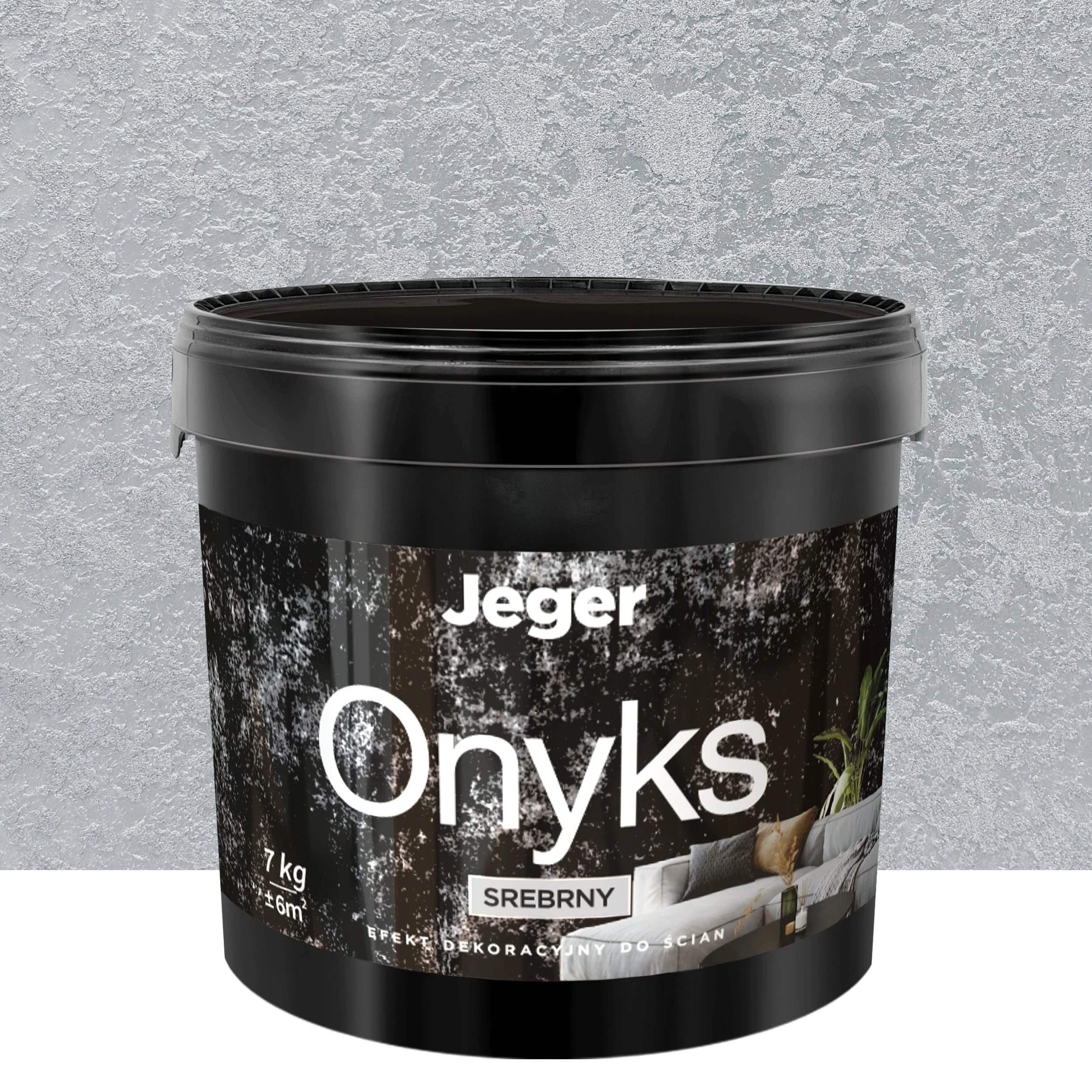 APMETUMS DEKOR JEGER ONYKS SILVER 7KG