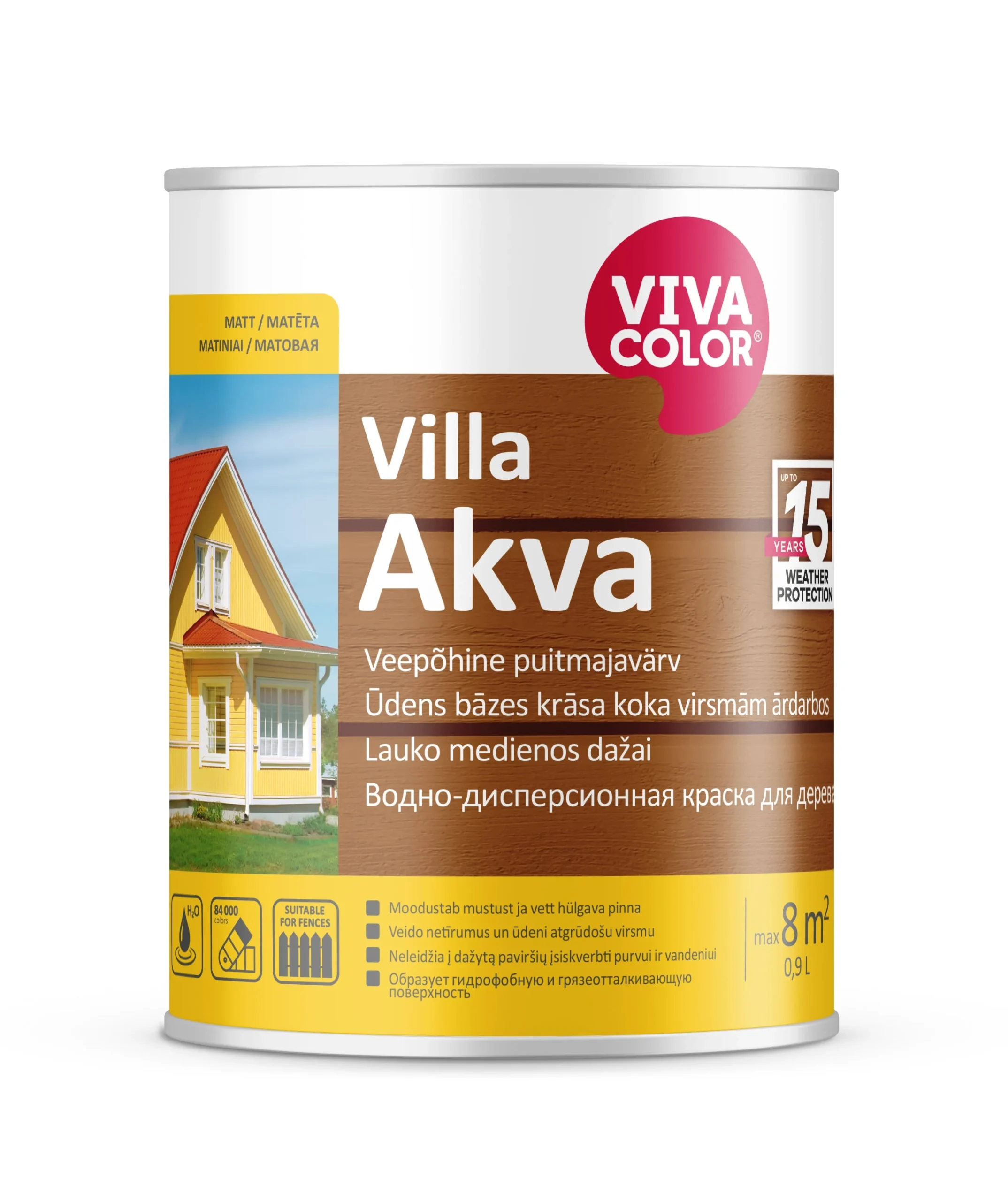 KRĀSA KOKAM VILLA AKVA A 0,9L