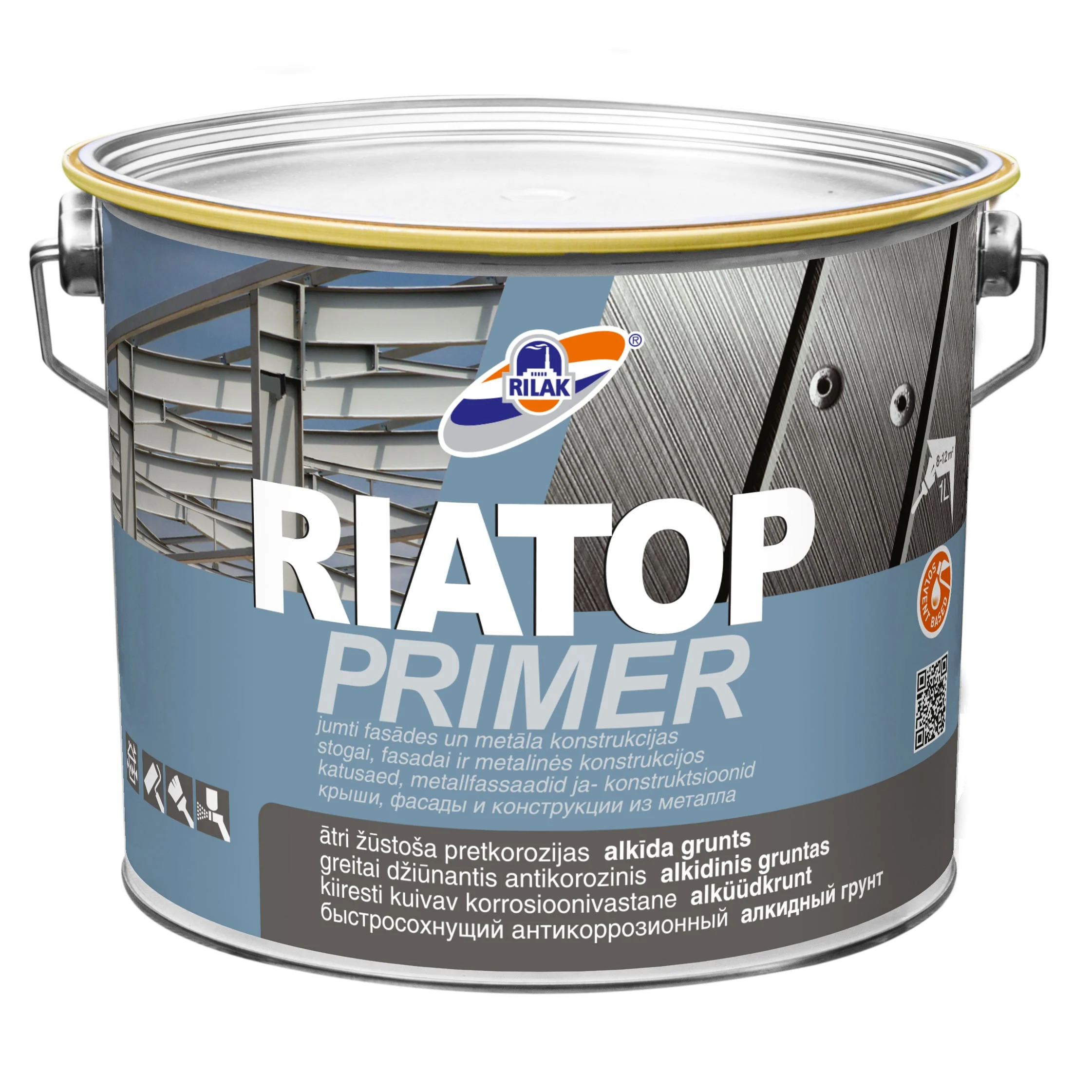 GRUNTS RIATOP PRIMER PELĒKA 2,7L