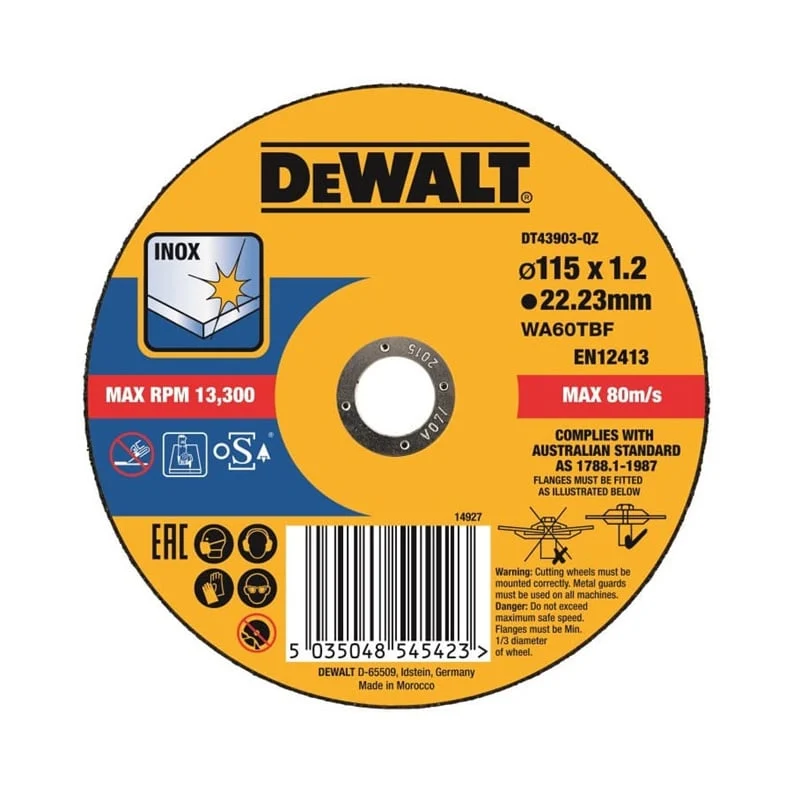 STEEL CUTTING DISC 115X1.2MM