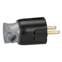 ST.CONTACT PLUG 16A BLACK LEGRAND 050173