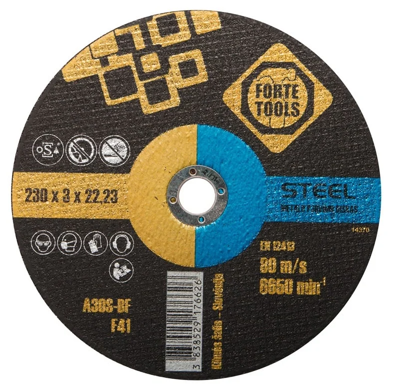 CUTTING DISCS FOR METAL 230X3.0X22.23