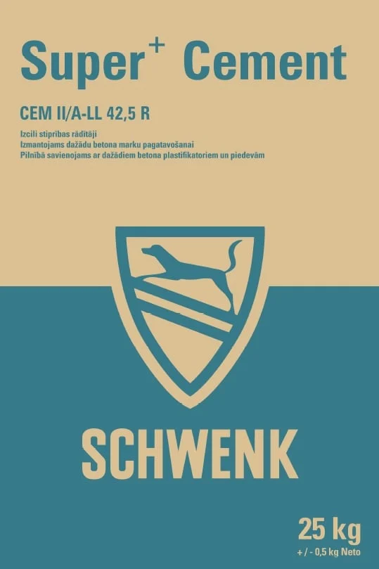 SUPER+ CEMENT CEM II/A-LL 42.5 R 25KG