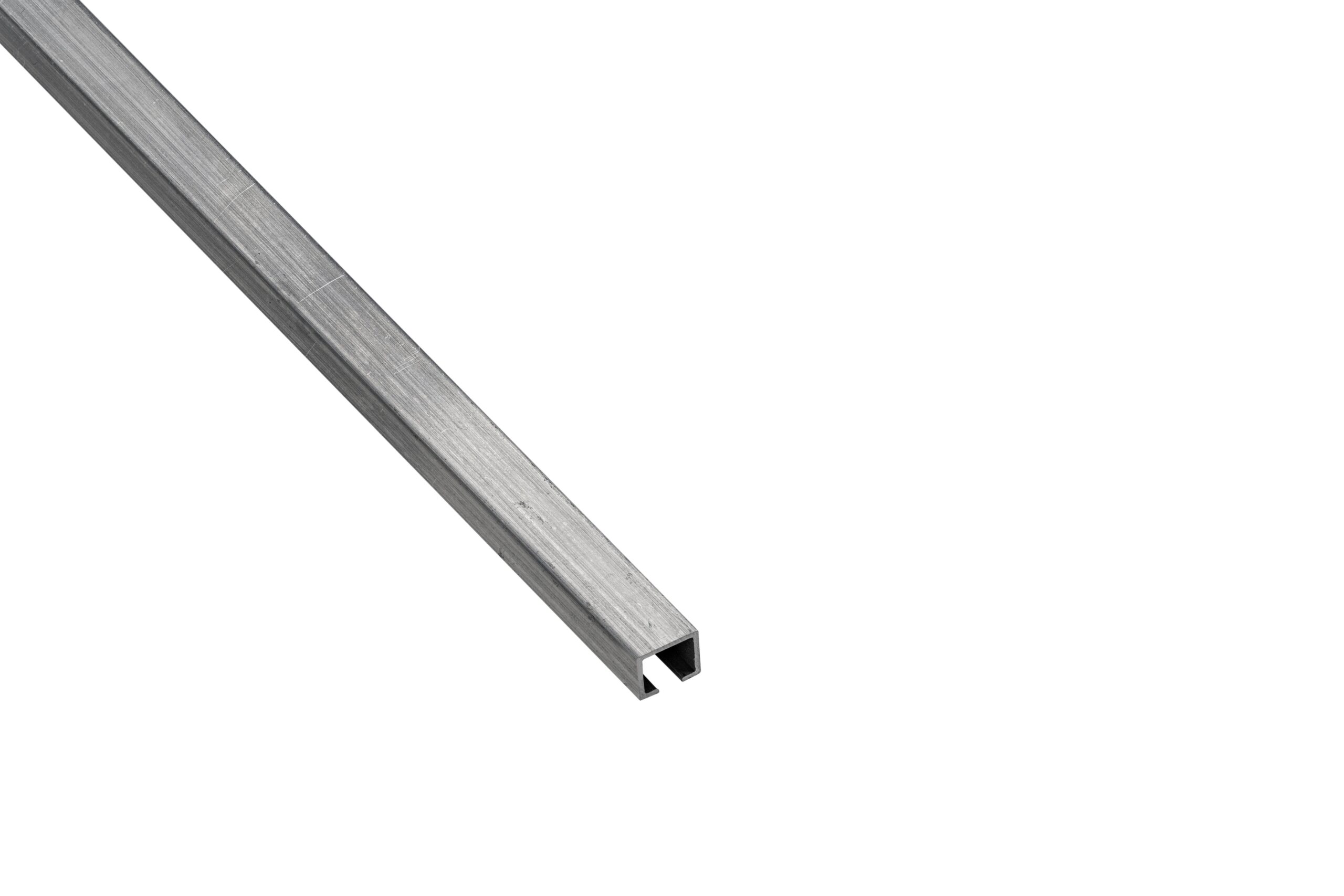 LĪSTE AL U 8X12MM/2.5M MILL FIN NAT MAT