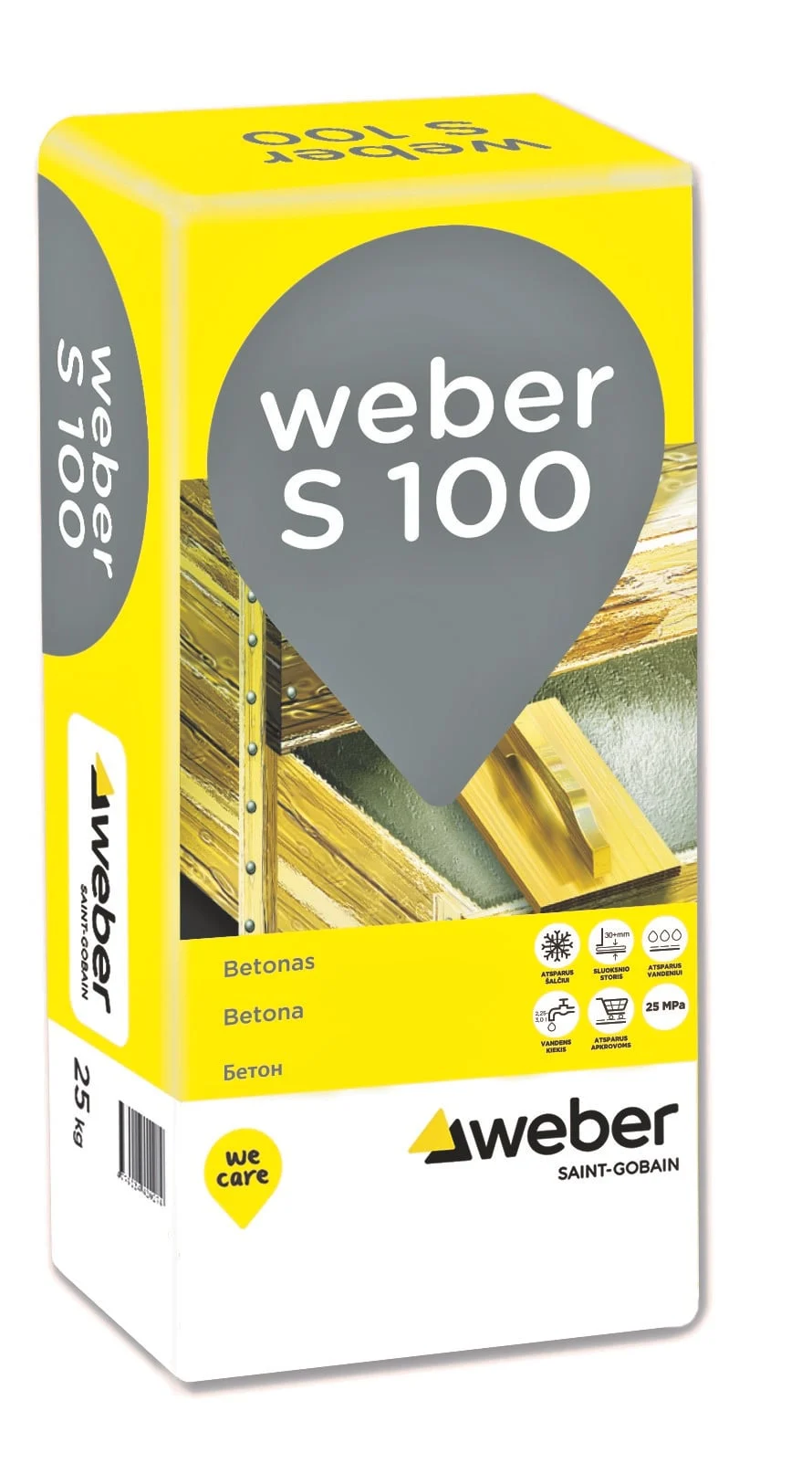 BETONS WEBER S100 RUPJGRAUDU 25 KG (48)