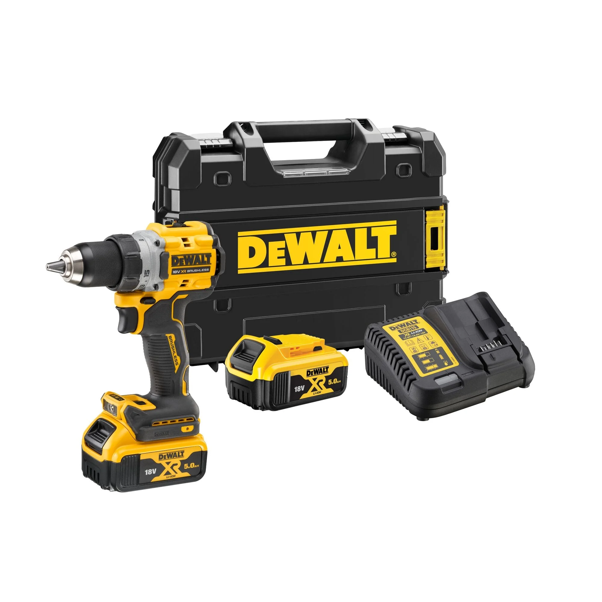 DeWALT Drill-Screwdriver 18V 2 x 5Ah TSTAK