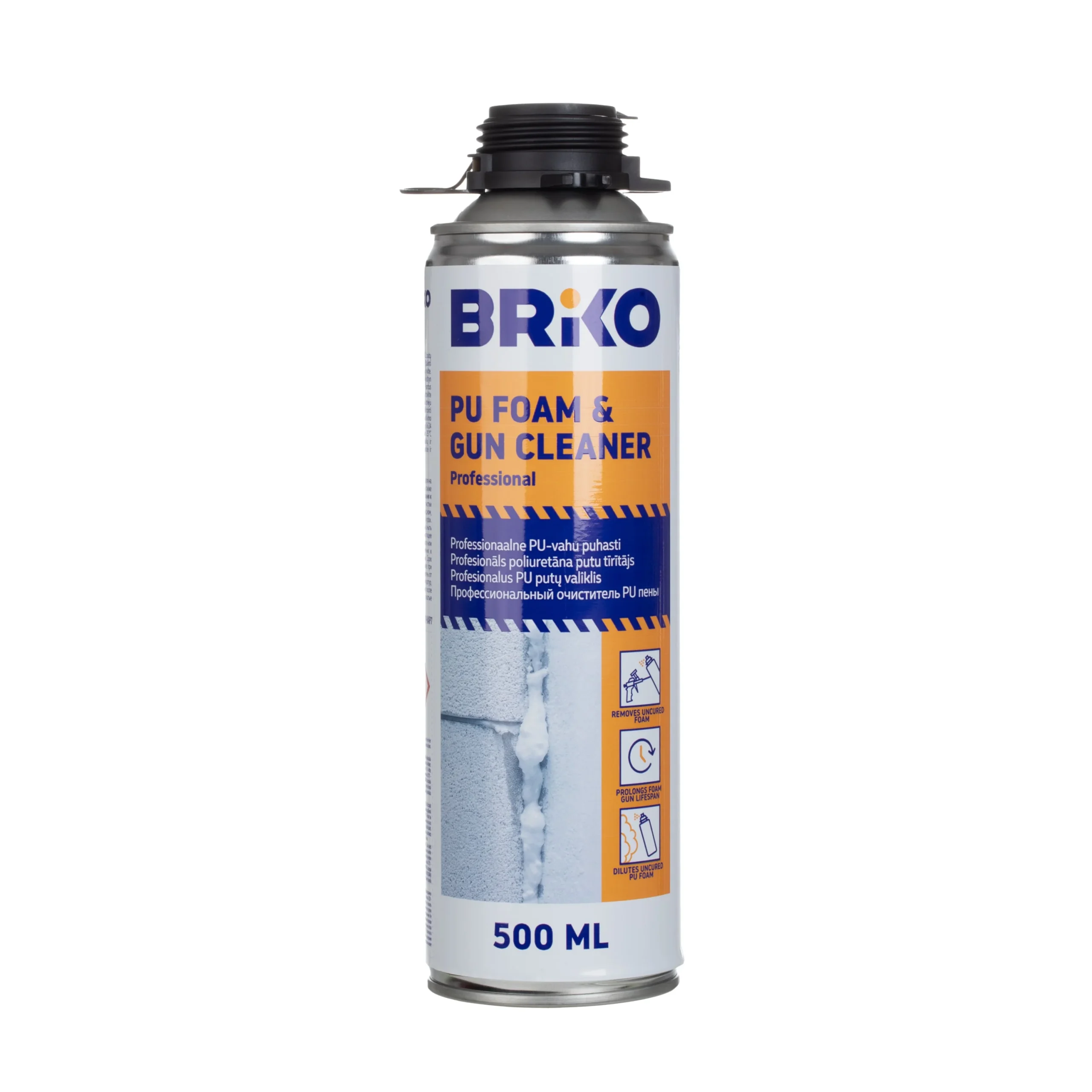 ПЕННЫЙ ОЧИСТИТЕЛЬ BRIKO PUFOAM CLEANER 500ML