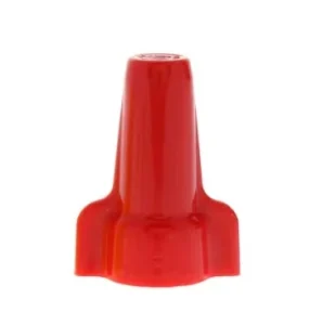 END CAP WIRE P2 15X28 RED 20PCS