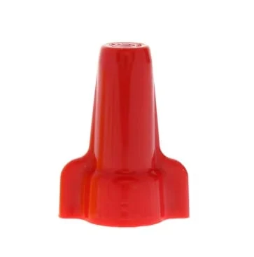 END CAP WIRE P2 15X28 RED 20PCS