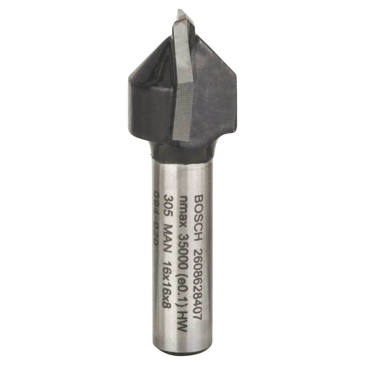 FRĒZE V-GROPES HM 60O, L=14 MM,KĀTS 8MM