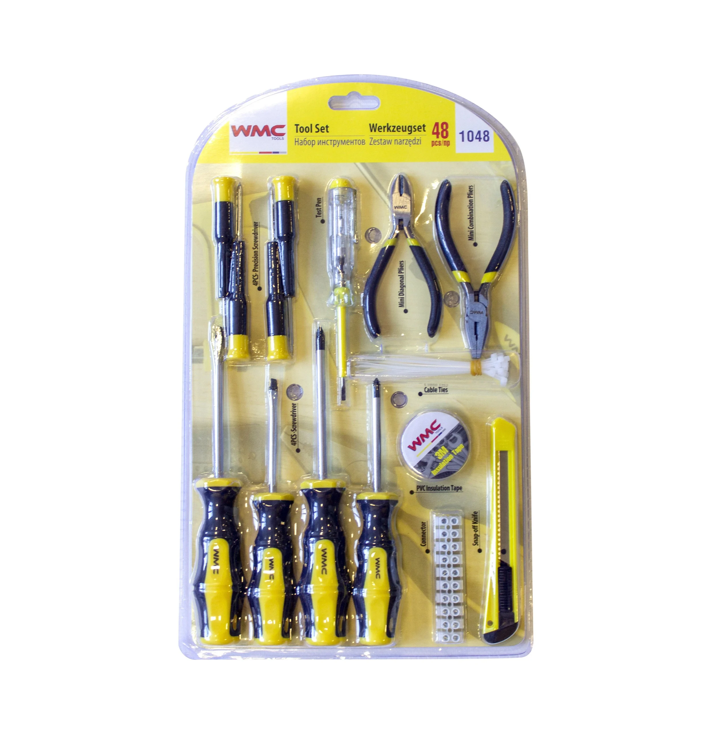 COMPLETE TOOL SET WMC TOOLS 1048 48PCS
