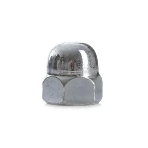 ZINC. CLOSED NUT DIN1587 M6 200