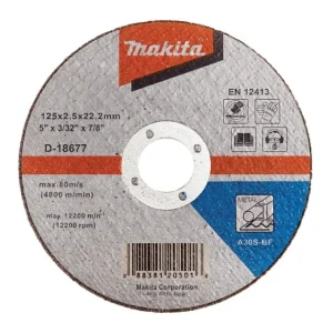 CUTTING DISC 125 X 2.5 A30S STEEL