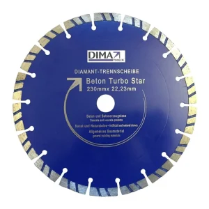 GRIEZĒJDISKS DIM. TURBO STAR 230X22MM