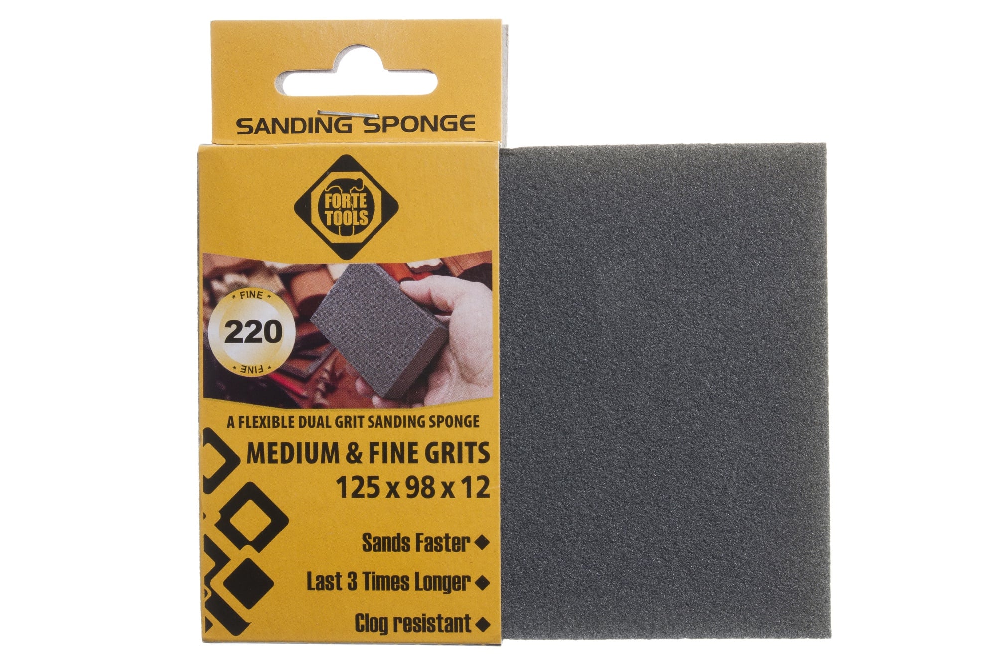 SPONGE GRINDING FT 120X98X12MM 220
