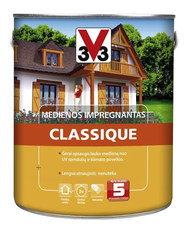 Импрегнант CLASSIQUE PALISANDRA 2,5 Л