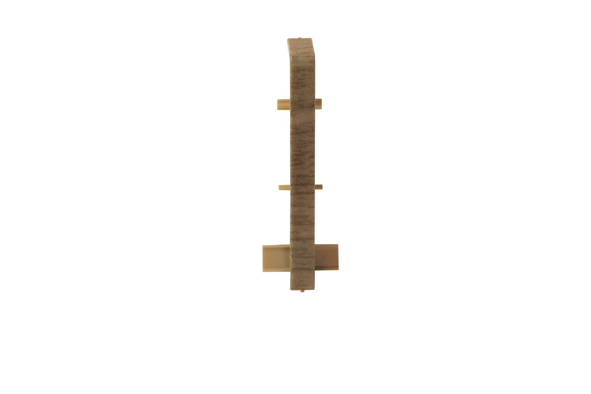 PVC BASEBOARD CONNECTOR 451 BROWN 2PCS