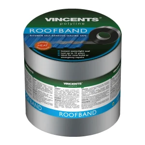 LENTE HERMET. ROOFBAND 15CMX10M ALU