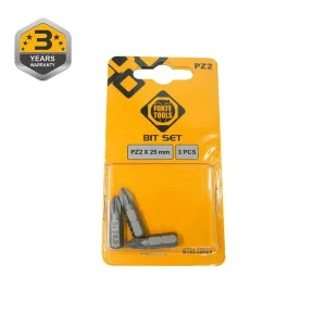 SCREWDRIVER TIP PZ2X25MM 3PCS