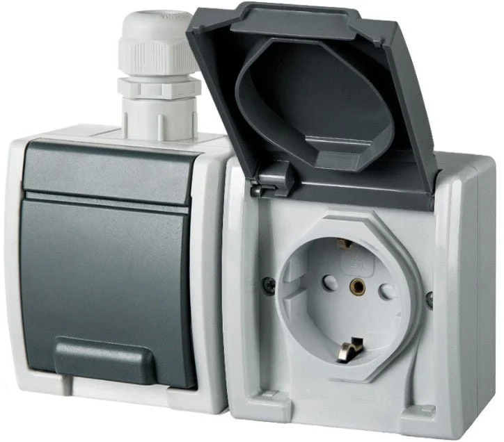 KONTAKTDAKŠIŅAS LIGZDA 1245-65 IP65 AQUA