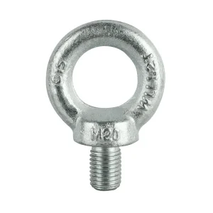 ZINC-PLATED EYE BOLT DIN580 M6 50 PCS.