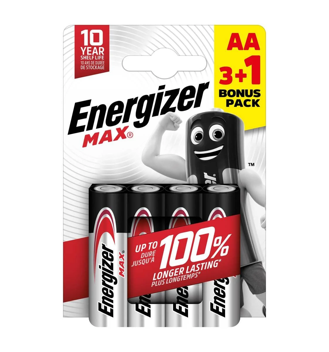 BATTERIES ENERGIZER MAXAA B3+1 1.5V