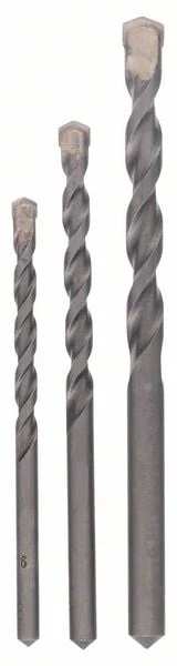 COMB. DRILL BIT FOR CONCRETE, 5, 6, 8MM SILVER PERC.