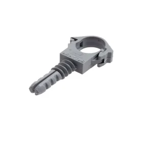HOLDER PIPE PLASTIC D25 M8 10pcs