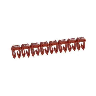 KABEĻU MARĶERI 1.5-2.5MM2 (120) SARKANS