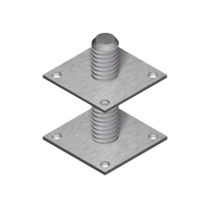 BALSTS SIJU REGUL M30X200 100X100X0.8 ZN