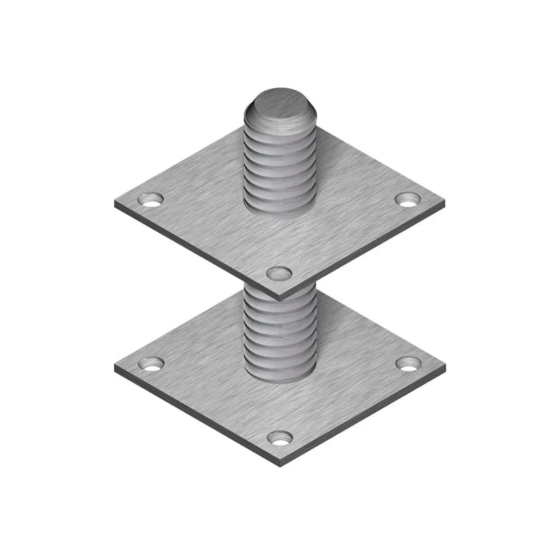 BALSTS SIJU REGUL M30X200 100X100X0.8 ZN