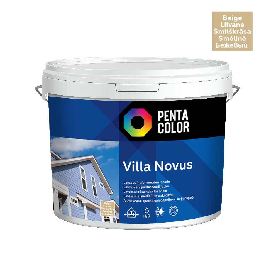 FASĀDES KRĀSA VILLA NOVUS SMILŠU KR 5L