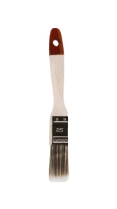 FLAT BRUSH 75X19 MM BROWN BRISTLES