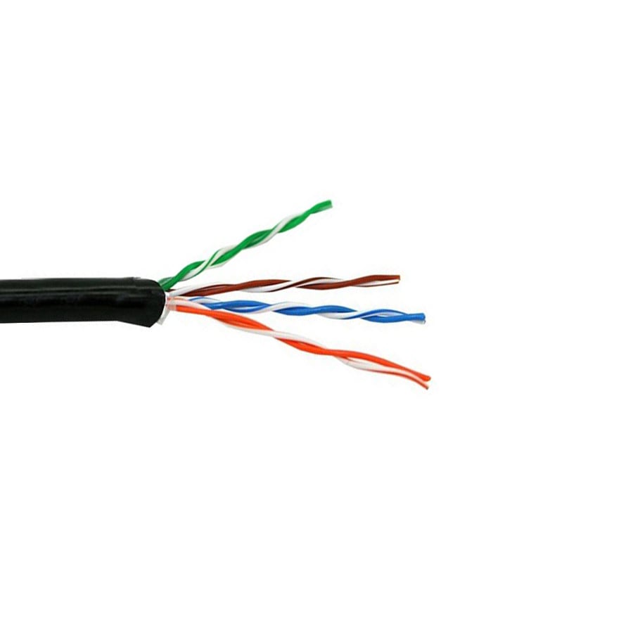 CABLE UTP 4X2X0.5 5E CAT BLACK (305)