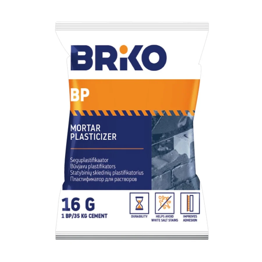 CONCRETE PLASTICIZER BRIKO 16 G