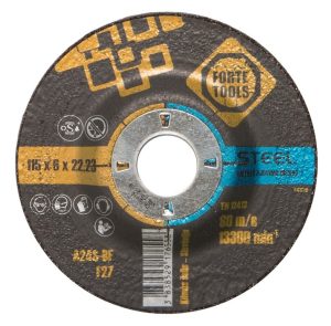 ДИСК ШЛИФОВАЛЬНЫЙ 115X6.5X22.23 A24 MET.
