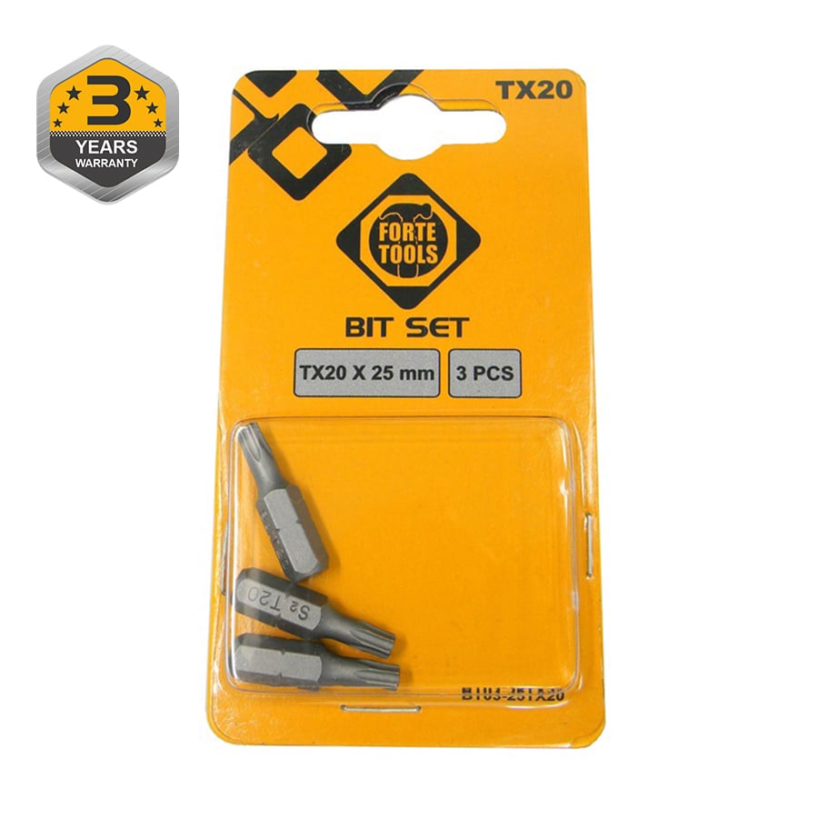 SCREWDRIVER BIT TX20X25MM 3GB