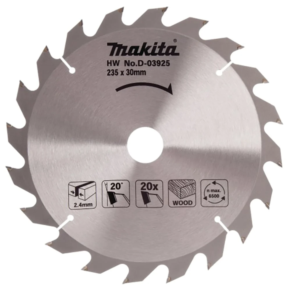 ZĀĢRIPA KOK.MAKITA D-03925 235X2.4X30 MM