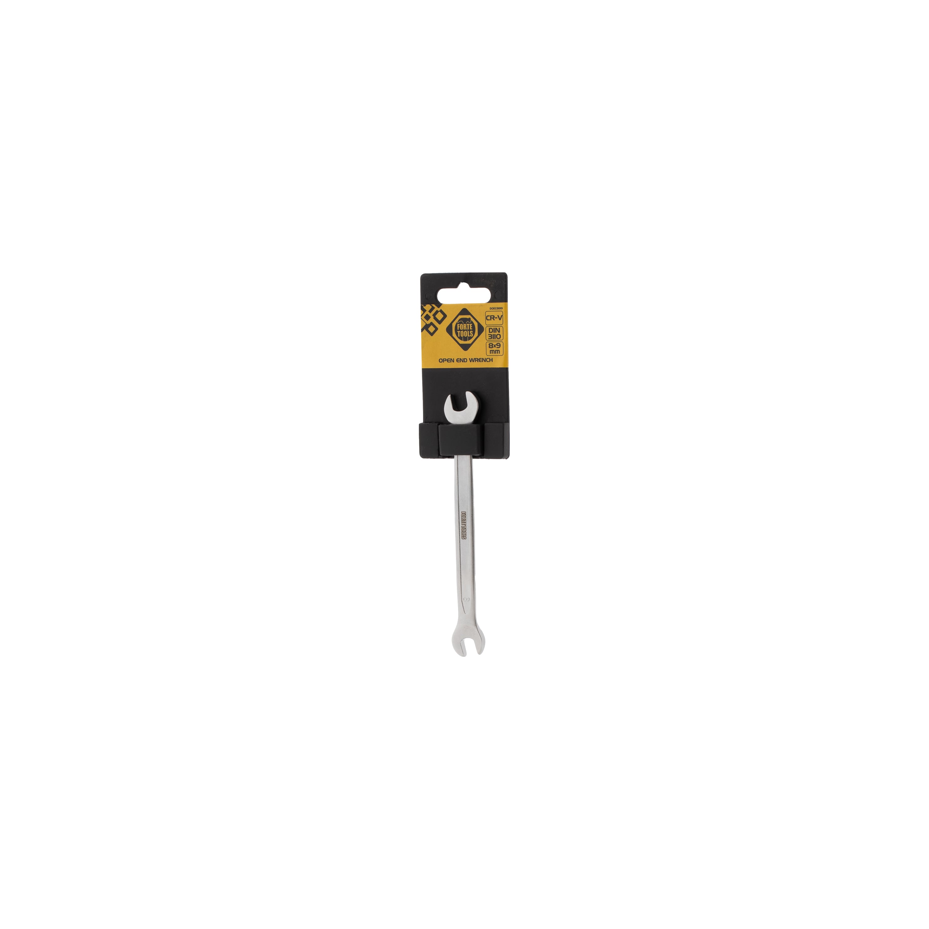 FLAT KEY FORTE TOOLS 8X9MM