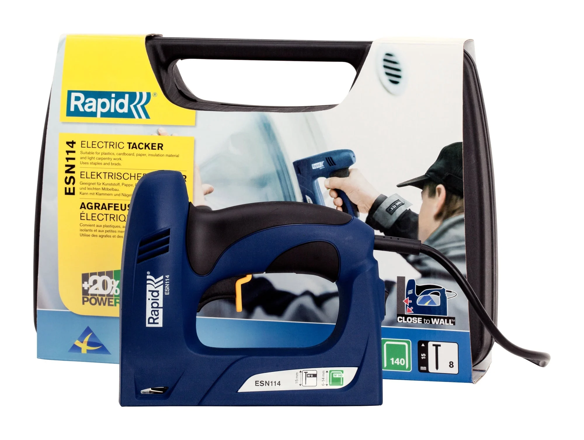 EL. ŠTĀPEĻŠĶIEDRU PISTOLE RAPID ESN114 1