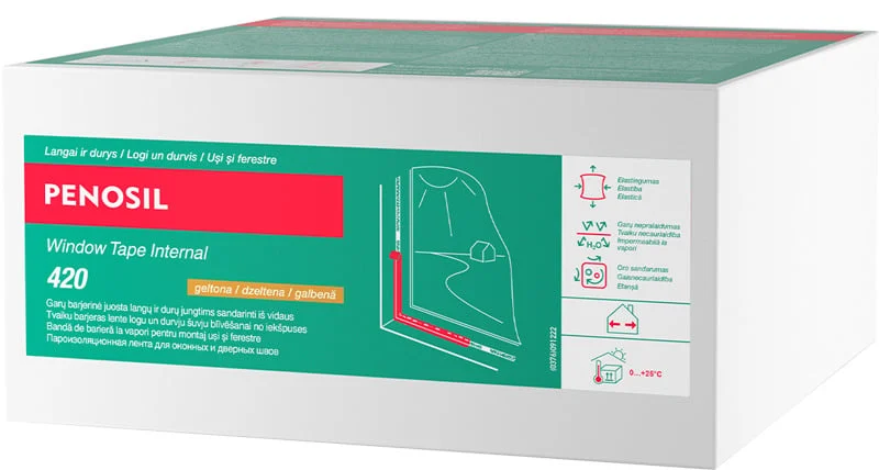 PENOSIL WINDOW TAPE INSIDE 420 100MM/25M