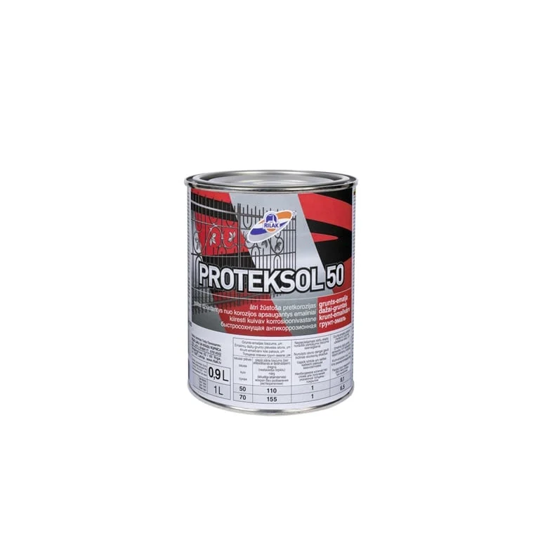 PRIMER-ENAMEL PROTEKSOL-50 GRAY 0.9L