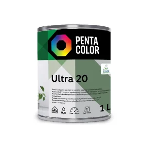 KRĀSA DISPERSIJAS ULTRA 20 BALTA 1 L