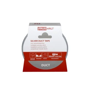 ADHESIVE TAPE HAUSHALT 48 MM 22.5M SILVER