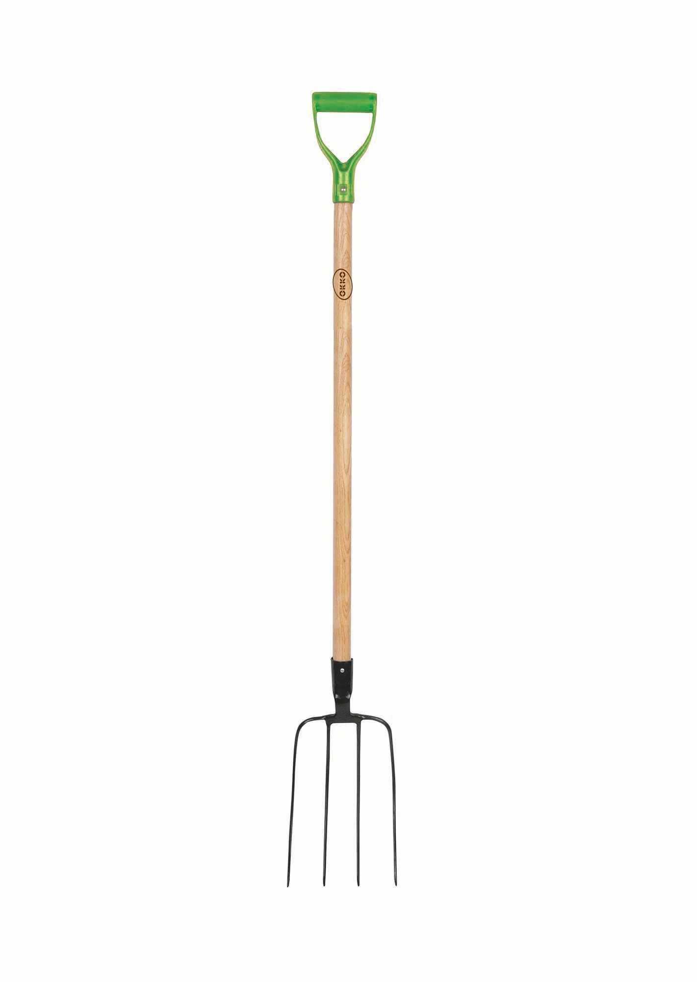 COMPOST FORK 4R WITH WOODEN HANDLE F102WL O